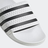 ADILETTE WHITE SLIDES