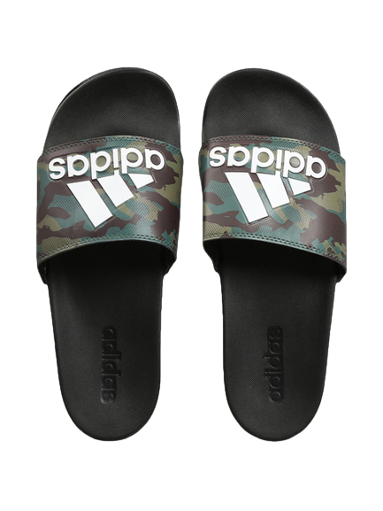 Men's ADILETTE COMFORT Black Slides