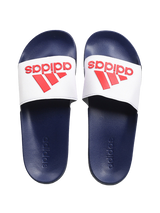 Men's ADILETTE SHOWER White Slides