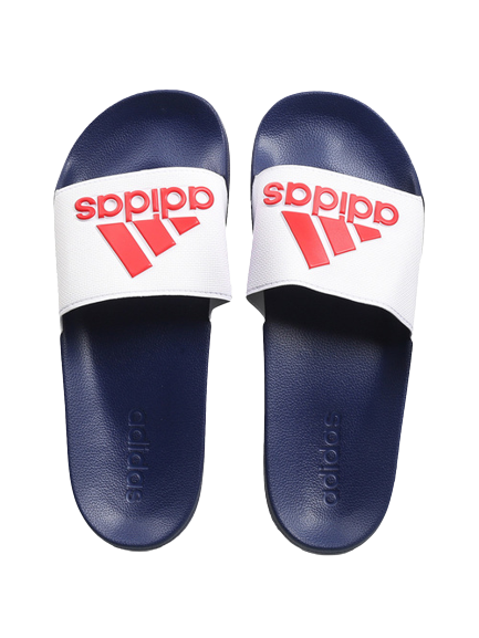 Men's ADILETTE SHOWER White Slides